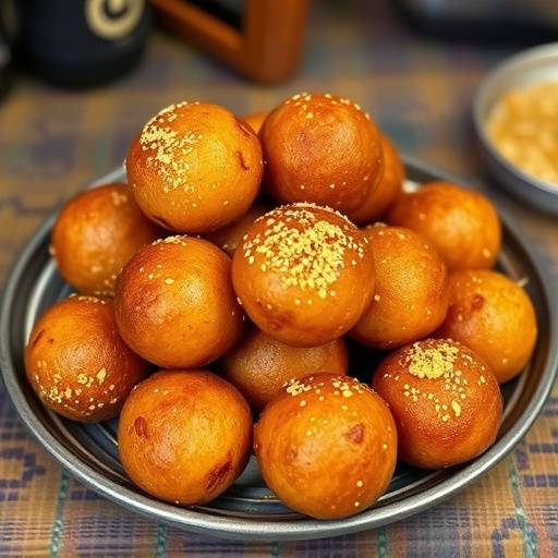 Magwinya (Fat Cakes) - Deep-fried dough balls, often served with savory or sweet fillings
